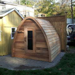 Mini Pod Red Cedar Sauna