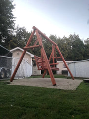Log swing for relaxing