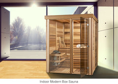 Indoor Modern Box Sauna
