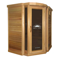 Infra-Core Premium 5' x 5' Corner Sauna