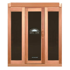 Infra-Core Premium Dual Glass Front Sauna