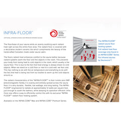 Intra-Floor Infrared Sauna Floor
