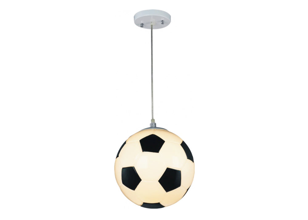 Kid's Soccer Ball Ceiling Light