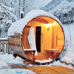 The Kimberly Barrel Sauna 7' Dia x 7' Long