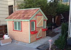Jordan Cottage Playhouse in the Backyard