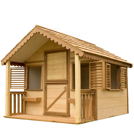 Jordan Cottage Playhouse with Front Porch (6' x 8')