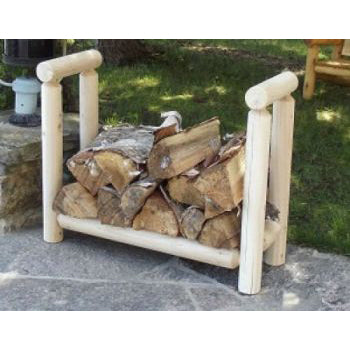 Log Firewood Rack