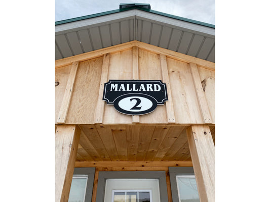 Outdoor Box Classic Sign Mallard