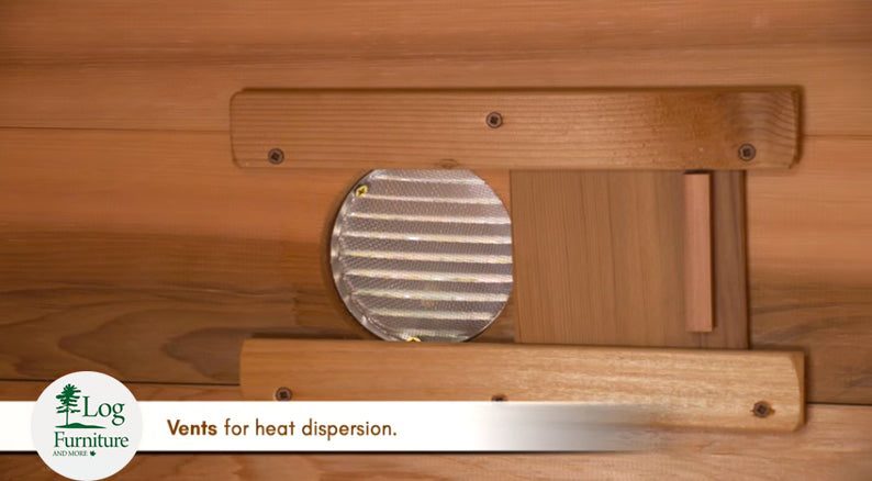 Vents for heat dispersion