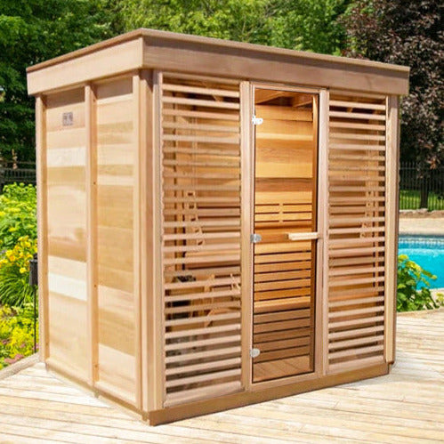 Modern Box Outdoor Sauna Medium