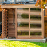 Modern Box OUTDOOR Sauna with Shower