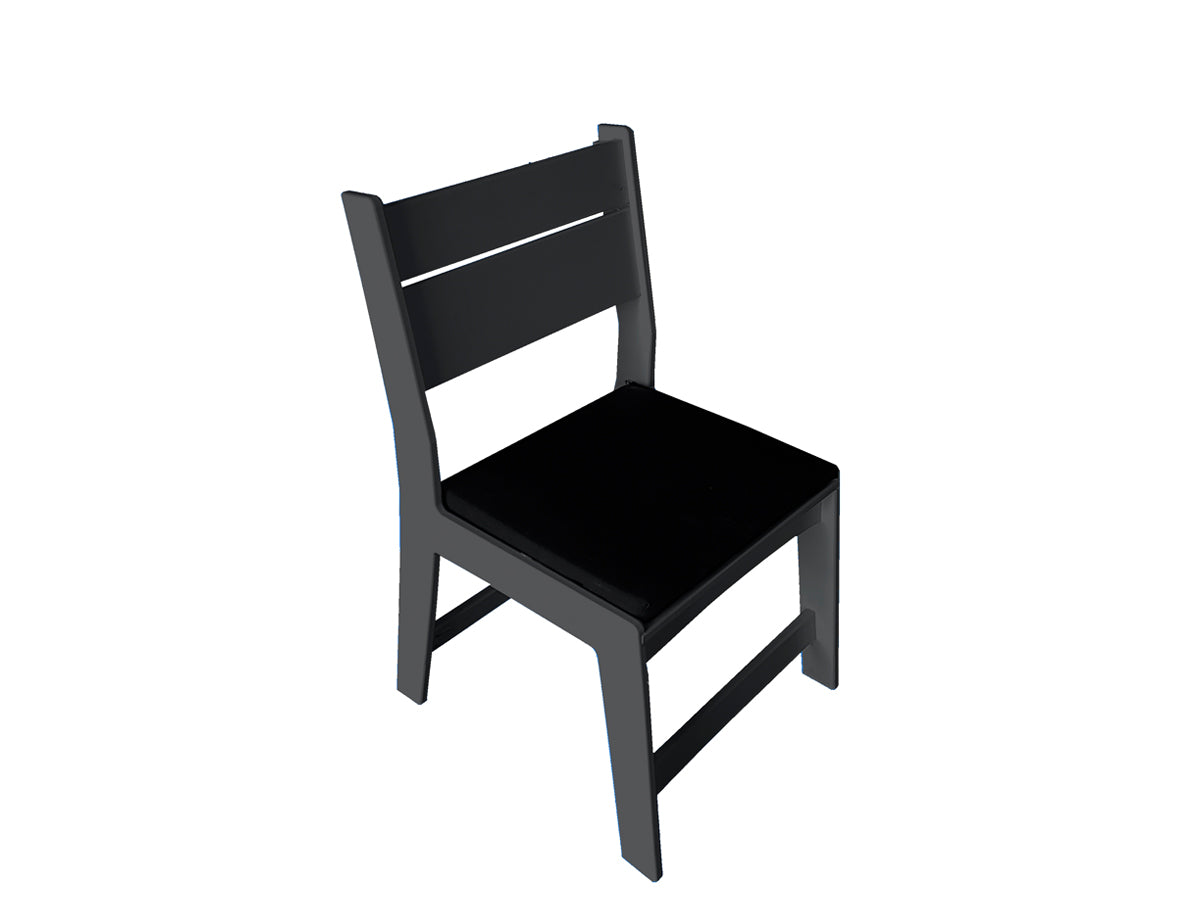 Modern Dining Chair - Slatted Back