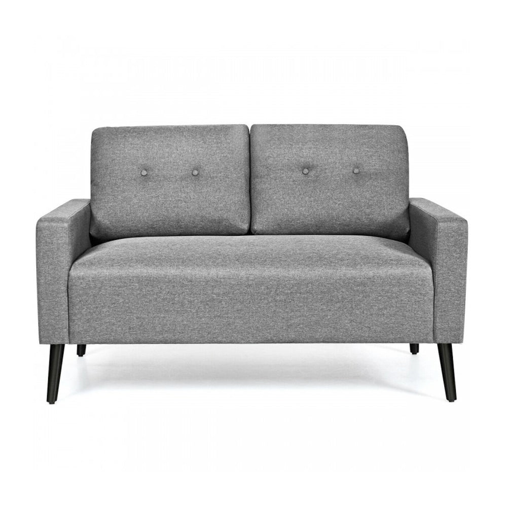 Modern Upholstered Sofa Couch Front View