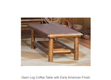 Open Log Coffee Table
