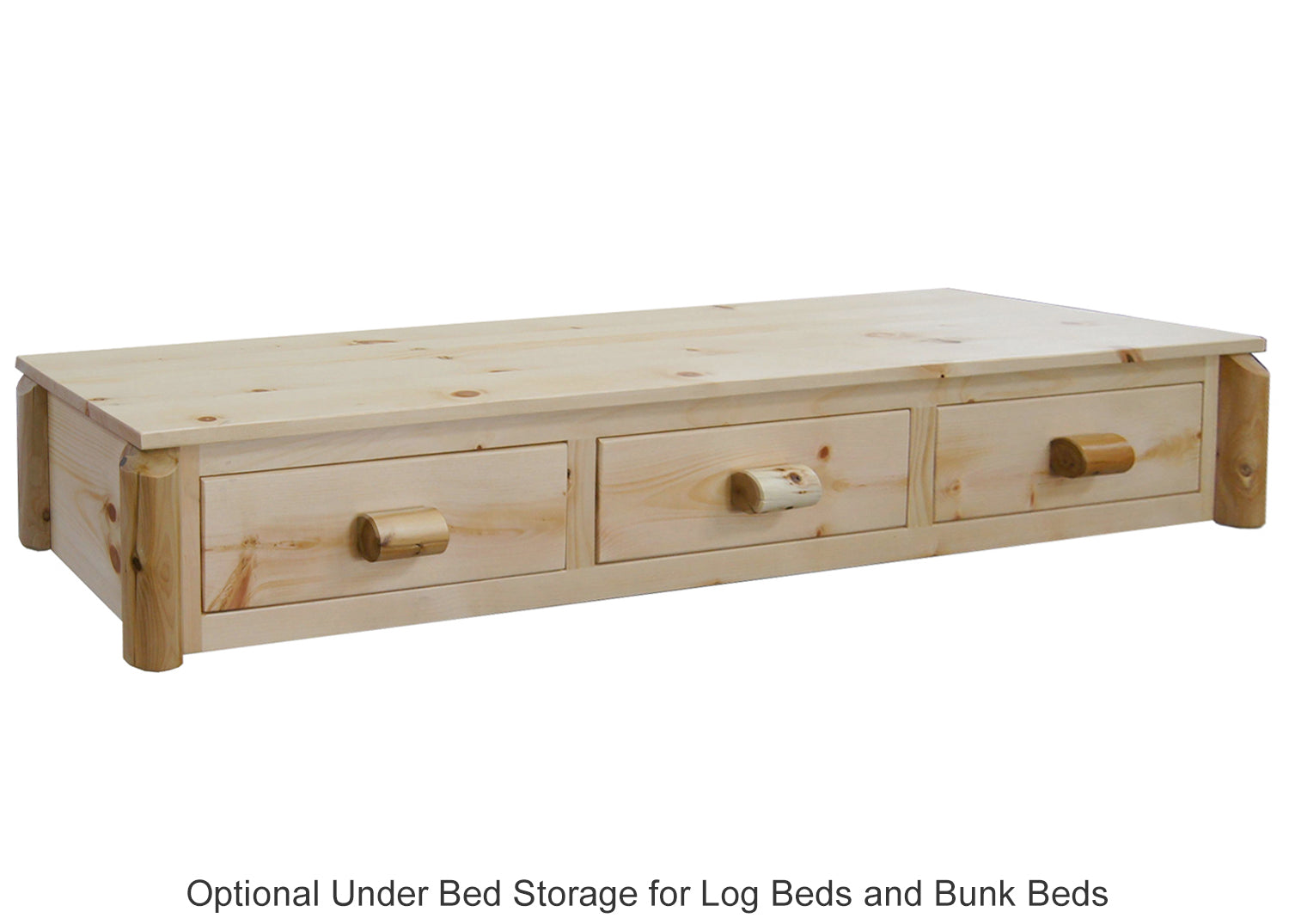 Optional Under Bed Storage for Log Beds