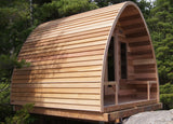 Clear Western Red Cedar POD Sauna 8' x 7'