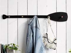Paddle Coat Rack Vintage Black