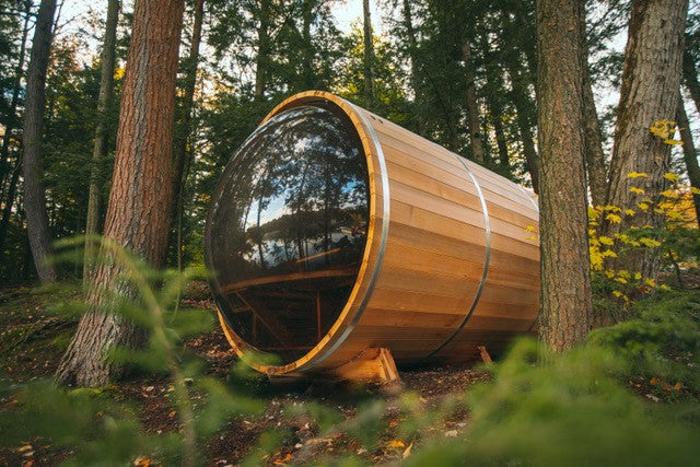 Panoramic Sauna in the Forest