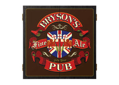 Personalized English Pub Dartboard
