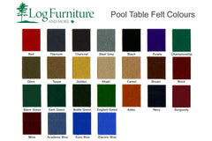 Pool Table Felt Swatches