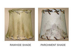 Rawhide and Parchment Shades