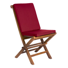 7 Piece Teak Oval Extension Table Folding Chair Set