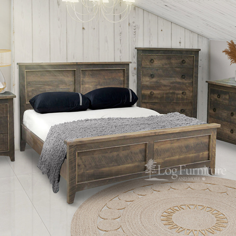 Maple Rridge solid wood bed