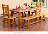 Rocky Valley Dining Bench collection