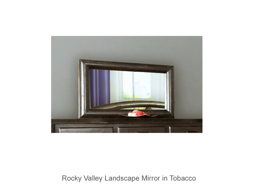 Rocky Valley Landscape Mirror