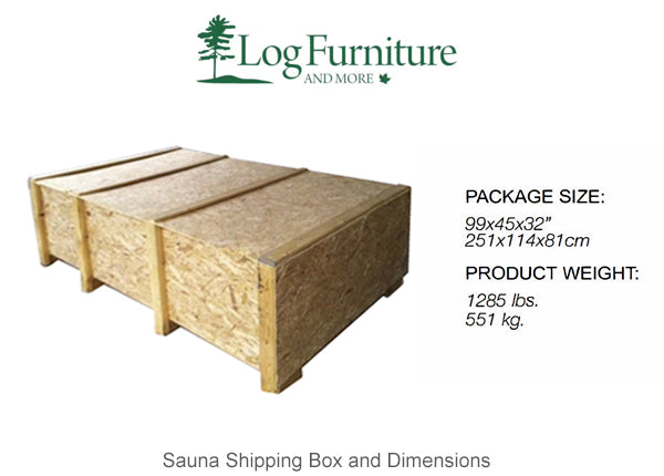 Sauna Delivery Box