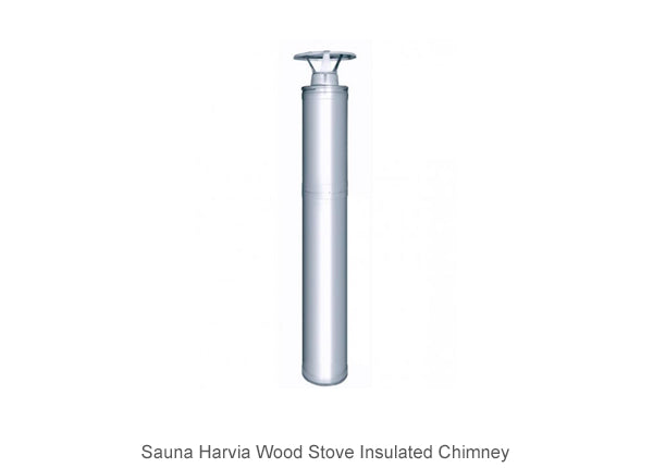 Sauna Harvia Wood Stove insulated chimney