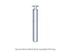 Sauna Harvia Wood Stove insulated chimney