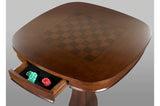 Signature Pub Table with Chess Inlay