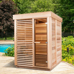 Modern Box Small Outdoor Sauna