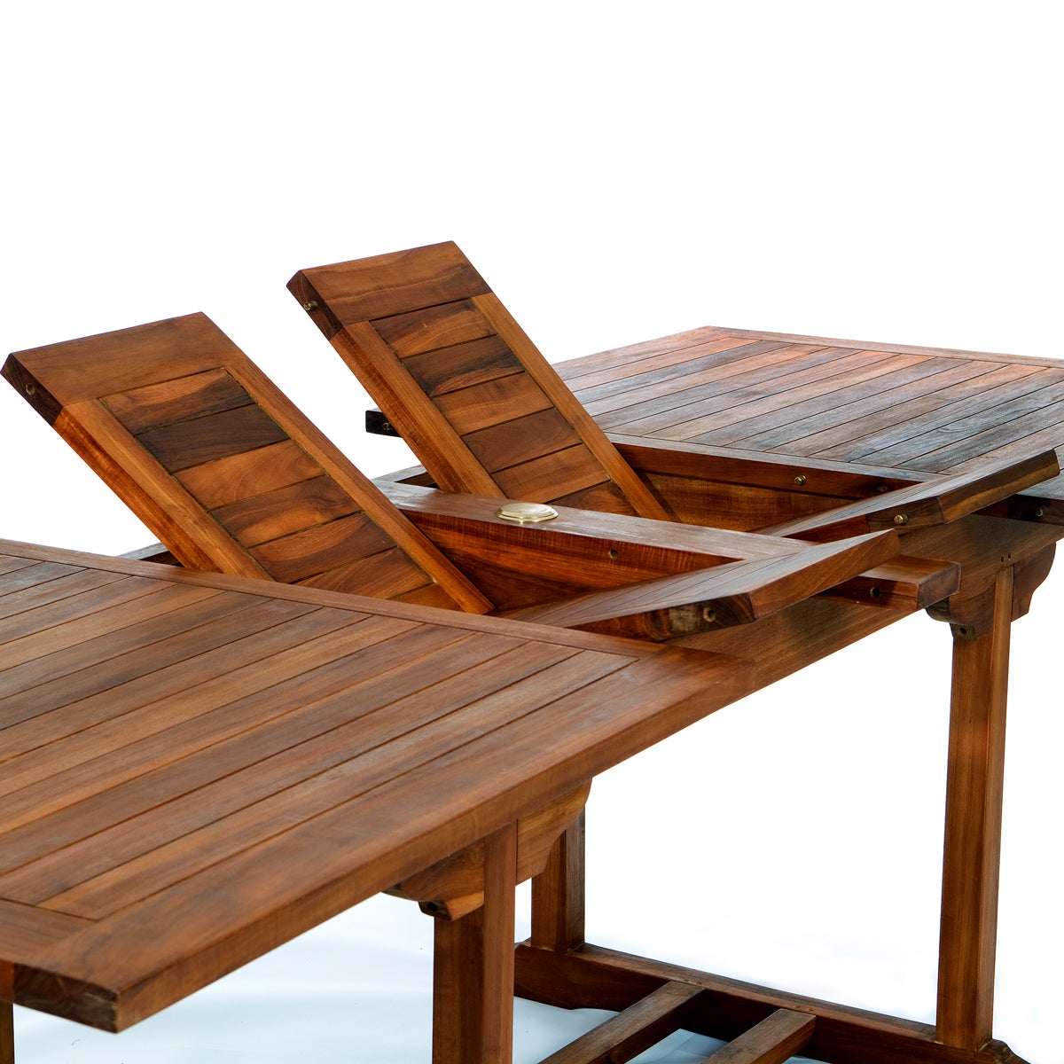 Teak Butterfly Extension Table Top