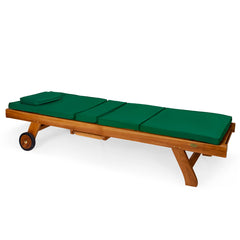Teak Chaise Lounger