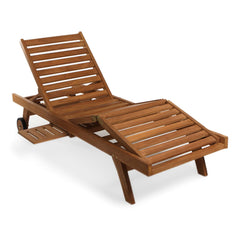 Teak Chaise Lounger