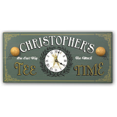 Tee Time Sports Sign