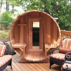 The Petawawa Barrel Sauna 6' Dia x 6' Long
