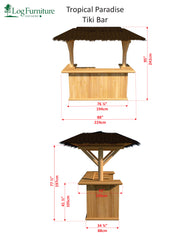 Tropical Paradise Tiki Bars