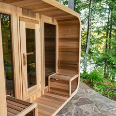 Luna Clear Red Cedar Sauna