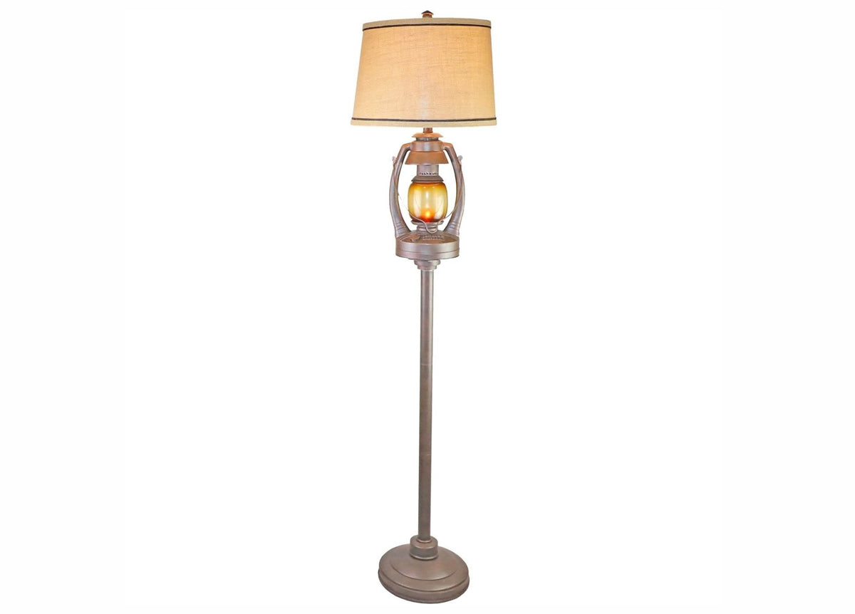 Vintage Lantern Floor Lamp