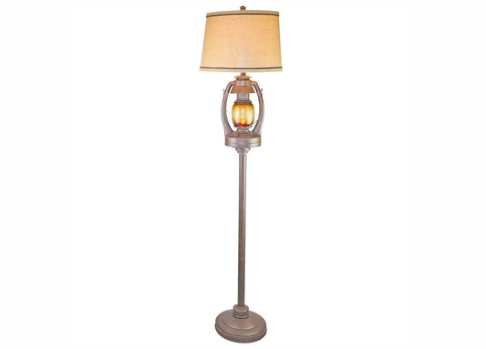 Vintage Lantern Floor Lamp