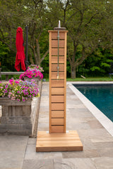 Outdoor sunlight shower 