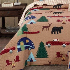 Woodland Camping Quilt