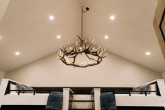 Beautiful elk chandelier