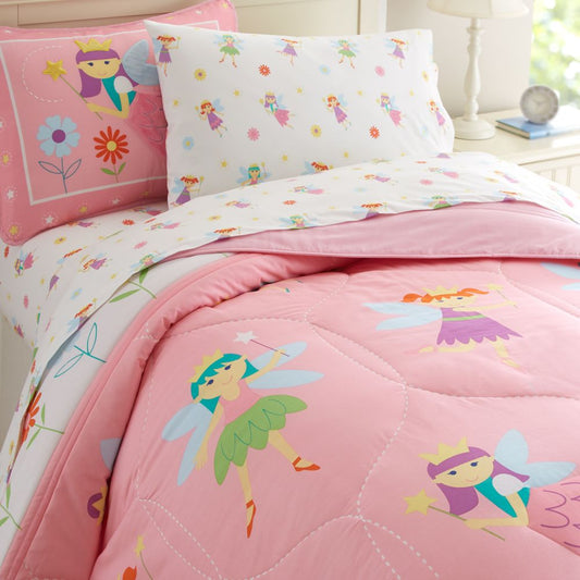 fairy princess bedding for girls