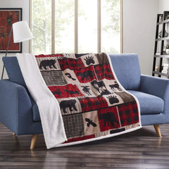 Flannel throw
