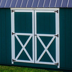double barn door for shed