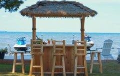 Tropical Paradise Tiki Bar front view